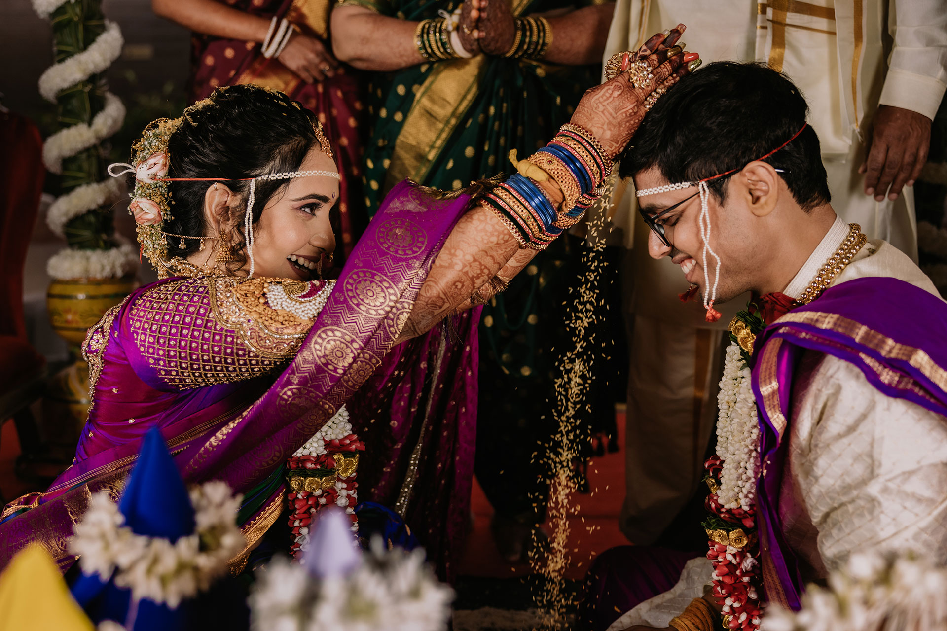 South Indian Wedding Photography Priyanka & Aniket